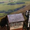 Scale Model Scenery Pre-Weathered Laser Cut Roof Slates (A4 Sheet) OO Gauge