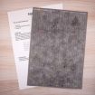 Scale Model Scenery Pre-Weathered Laser Cut Roof Slates (A4 Sheet) OO Gauge