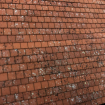 Scale Model Scenery Pre-Weathered Laser Cut Terracotta Roof Tiles (A4 Sheet) OO Gauge