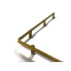 Scale Model Scenery Armco Style Roadside & Depot Safety Barriers (Pack Of 10) OO Gauge