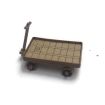 Scale Model Scenery GWR Luggage Trolley (Pack of 3) OO Gauge