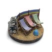Scale Model Scenery Deckchairs (Pack of 24) OO Gauge