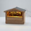 Scale Model Scenery Christmas Market Stall OO Gauge