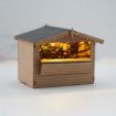 Scale Model Scenery Christmas Market Stall OO Gauge