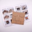 Scale Model Scenery Christmas Market Stall OO Gauge