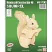 Quay Squirrel Wooden Model Kit