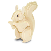 Quay Squirrel Wooden Model Kit