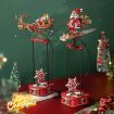 ROKR Santa on Skis Pendulum Wooden Model Kit
