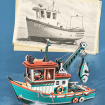 ROKR Lucky Trawler Pendulum Wooden Model Kit