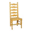 Bare Wood Ladder Back Chair for 12th Scale Dolls House