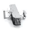 Metal Earth Wright Brothers Airplane 3D Metal Model Kit