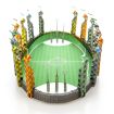 Metal Earth Quidditch Pitch Metal Model Kit
