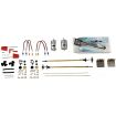 Amati 1/10 Scale Riva Aquarama Italian Runabout Quality Model Kit - Motor & Transmission Set