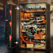 ROKR Hip-Hop Street Marble Run Mechanical 3D Puzzle