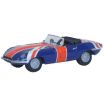 Oxford Diecast 1/76 Scale Jaguar E Type Union Jack Die Cast Model 