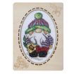 Orchidea Gonk 3 With Frame Counted Cross Stitch Kit