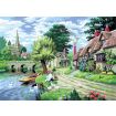 Painting By Numbers Duck Feeding By The River