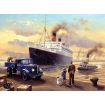 Painting By Numbers Queen Mary Departs