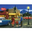 Painting By Numbers A Night at the Movies