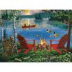 Painting By Numbers Lakeside Retreat