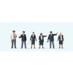 Preiser OO Scale British Rail Staff Figure Set (6)
