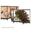 Glittering Peacock and Spring Double Sided Jigsaw Screen