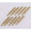 Flat Railing Stanchions 1 Hole 15mm 10pcs