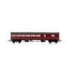 Hornby BR, Collett 57' Bow Ended D98 Six Compartment Brake Third (Left Hand), W5507W - Era 4 OO Gauge