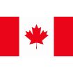 Canada National Fabric Flag - 125mm