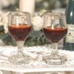 2 x Glasses of Red Wine for 12th Scale Dolls House