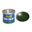 Revell Solid Silk Matt Enamel Paint - Dark Green