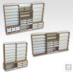 Hobbyzone Modular Paint Hanger with 7 Shelves