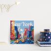Figured'Art New York Framed Canvas Painting By Numbers Kit