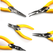 Stainless Steel Hobby Pliers and Cutters - Bent Nose