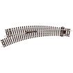 Peco Curved Double Radius L/H Turnout Insulfrog OO Gauge