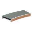 Peco Platform System Curved Unit brick type OO Gauge