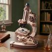 ROKR Microscope Wooden Model Kit