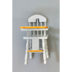 Dolls House Orange And White Highchair