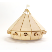 Pathfinders Leonardo da Vinci Tank Working Wood Model Kit