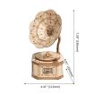 Rolife Gramophone Wooden Model Kit