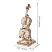 Rolife Cello Wooden Model Kit