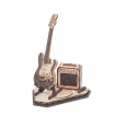 ROKR Electric Guitar Wooden Model Kit