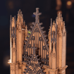 Rolife Twin-Tower Cathedral Wooden Model Kit