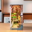 Rolife Sakura Densya 3D Wooden DIY Miniature House Book Nook