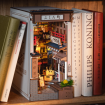 Rolife Wine Alley 3D Wooden DIY Miniature House Book Nook