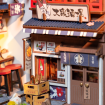 Rolife Wine Alley 3D Wooden DIY Miniature House Book Nook