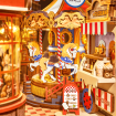 Rolife Fairytale Amusement Park 3D Wooden DIY Miniature House Book Nook