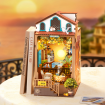 Rolife Sunset Isle 3D Wooden DIY Miniature House Book Nook
