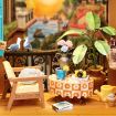 Rolife Sunset Isle 3D Wooden DIY Miniature House Book Nook