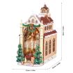 Rolife Carolling Cathedral 3D Wooden DIY Miniature House Book Nook
